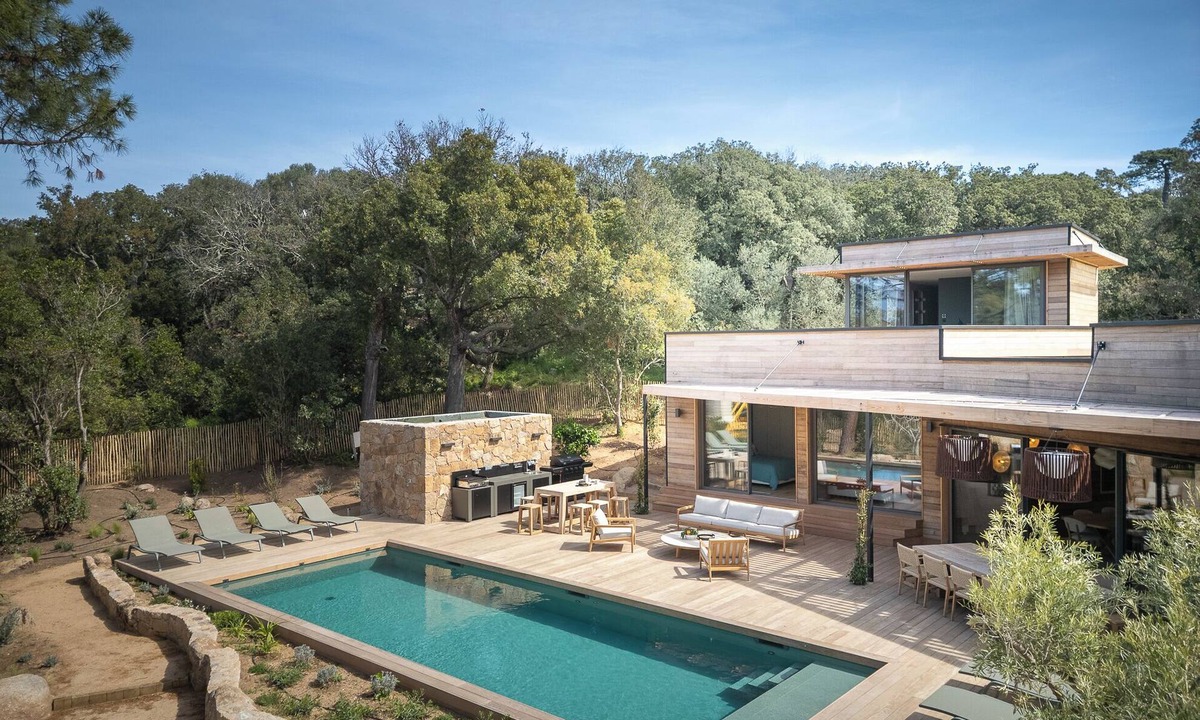 Cala Rossa Villa | Villa L' Immortelle Domaine de Cala Rossa - 5 bedrooms - 2 mn walk to the beach !