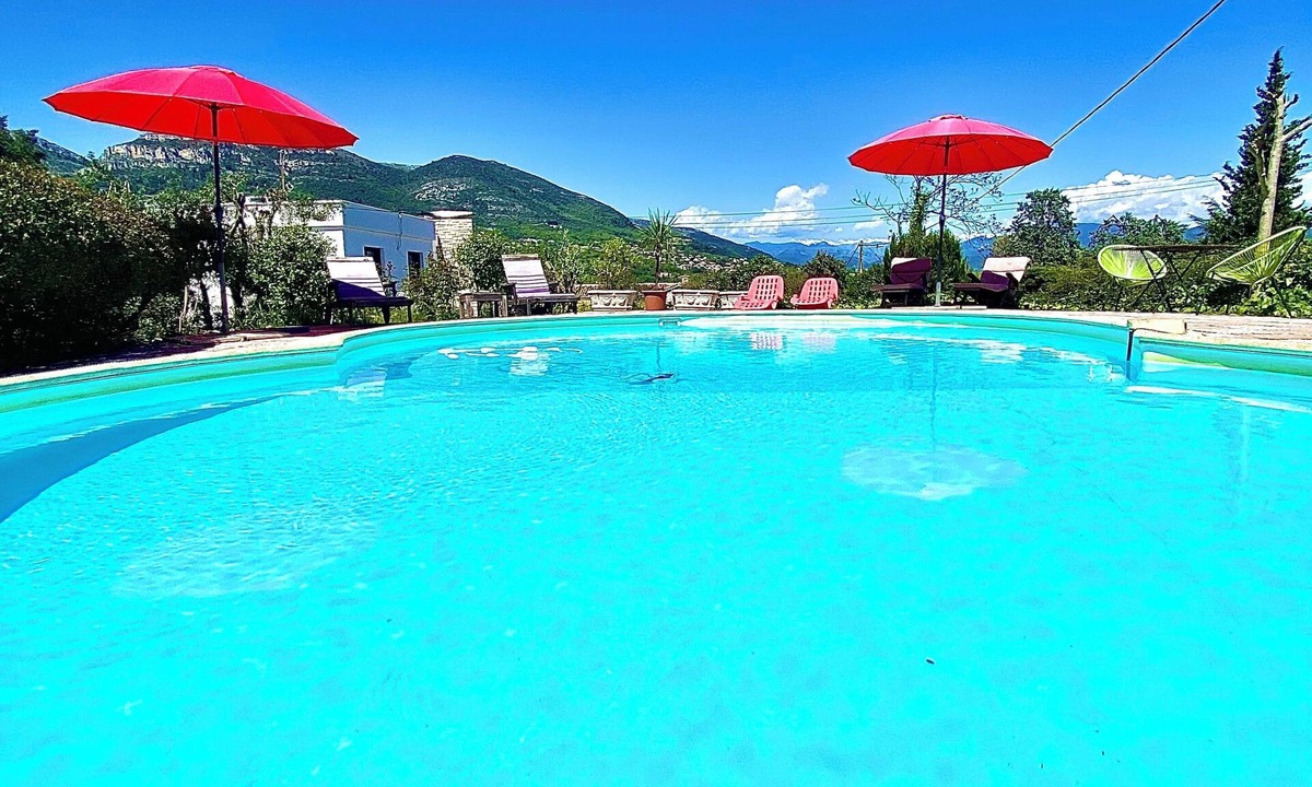 La Gaude Villa | VILLA Nice Côte d'Azur private pool (downstairs)