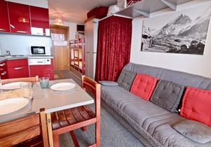 12nd floor, balcony, tv, 21m², Chamrousse