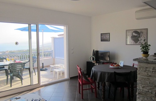 L'Ile-Rousse Apartment | Apartment 57m2, RESIDENCE GRAND STANDING, TERRACE 26m ², FACE SEA, BEACH 800m