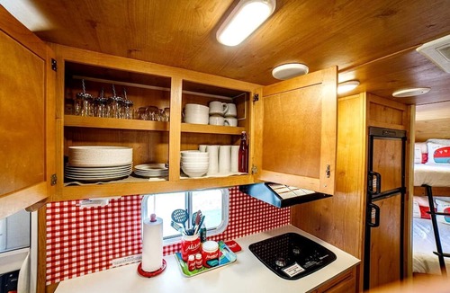 Granite Hills House | Bright Retro Family Trailer with Vintage Charm & Private Yard Near San Diego Attractions, El Cajon CA