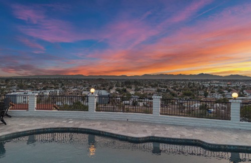 North Mountain Villa | Built Into A Mtn - Heated Pool & Lounge