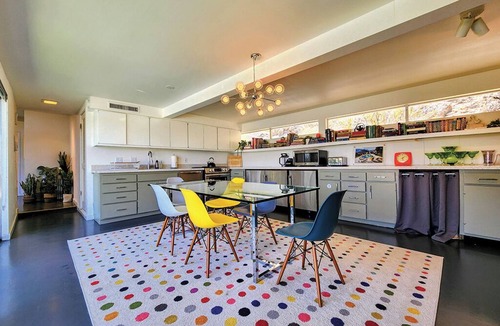 Cahuilla Hills House | Private Mid-Century modern home in Palm Springs Indian Canyon. city ID 068926