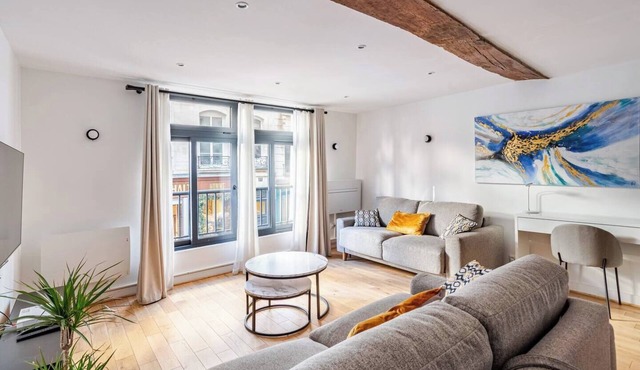 1. APARTEMENT PARIS CENTRE 60m2 3 beds - 2/6 pers. Air conditioning