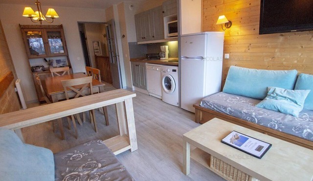 3 PIECES APARTMENT 6 PEOPLE DUPLEX WITH CAR PARK - HAMEAU