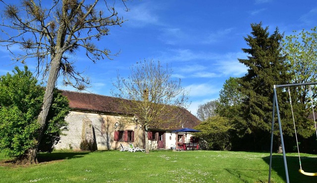 Holiday home with private garden on a farm