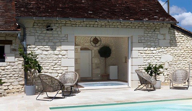 La Clef des Champs - Pool and Jacuzzi - Lémeré