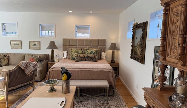 Large Studio in heart of La jolla w/AC and huge yard. Waling distance to all