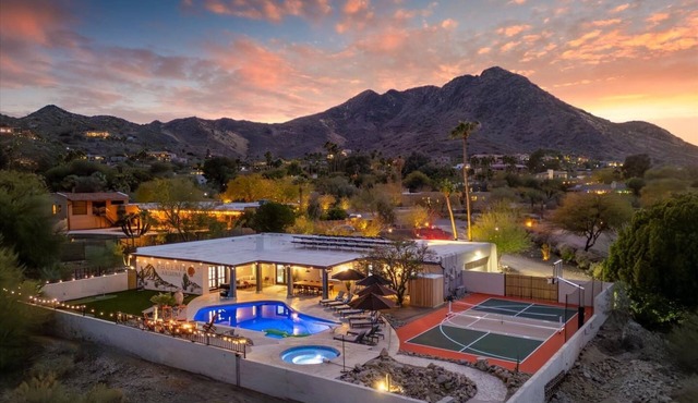 Mini Resort w/Mountain Backdrop | Heated Pool, Hot Tub, Sauna, Cold Plunge