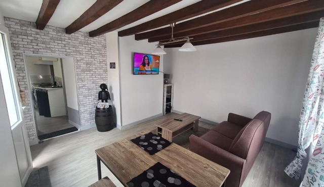 Petite maison cosy wifi avec terrasse