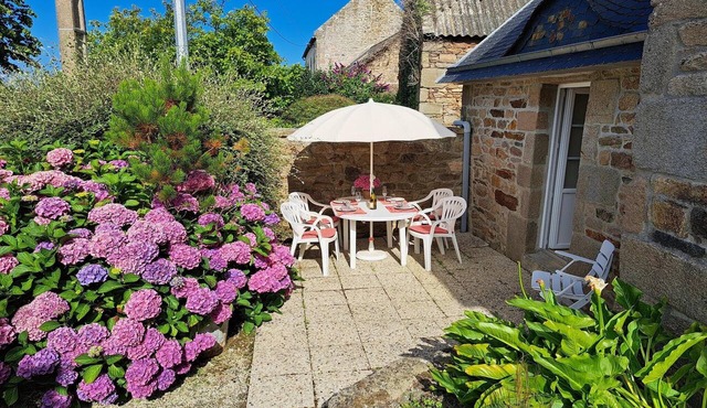 Stone House in Brittany near the Sea