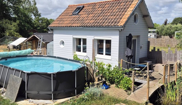 Ti Koad Maisonnette with separate pool and large garden