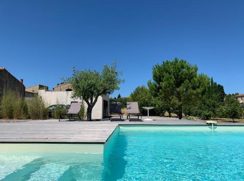 Villa contemporaine - Piscine & vue Pyrénées